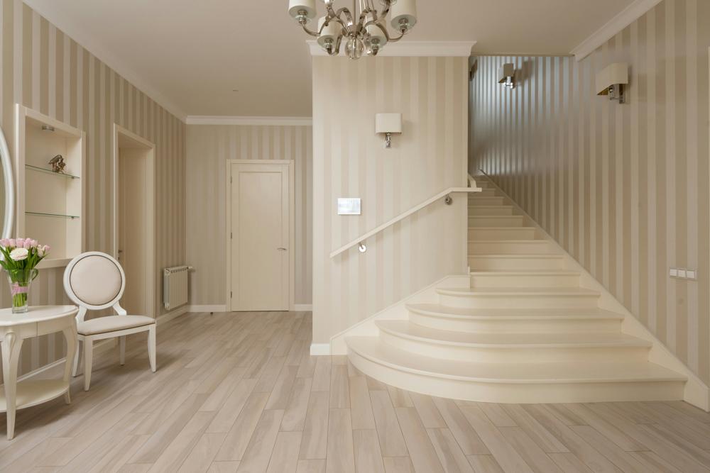 Beige walls