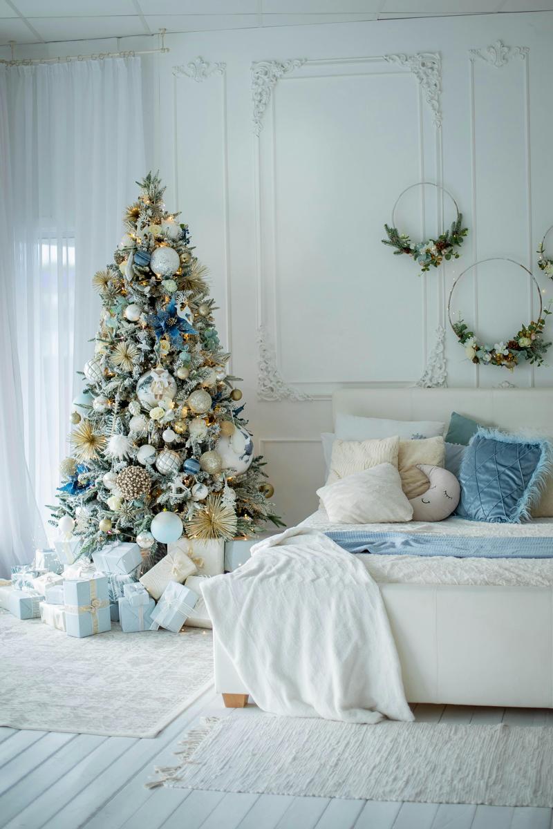 Blue interior
