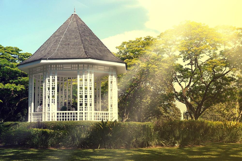 Gazebo interior