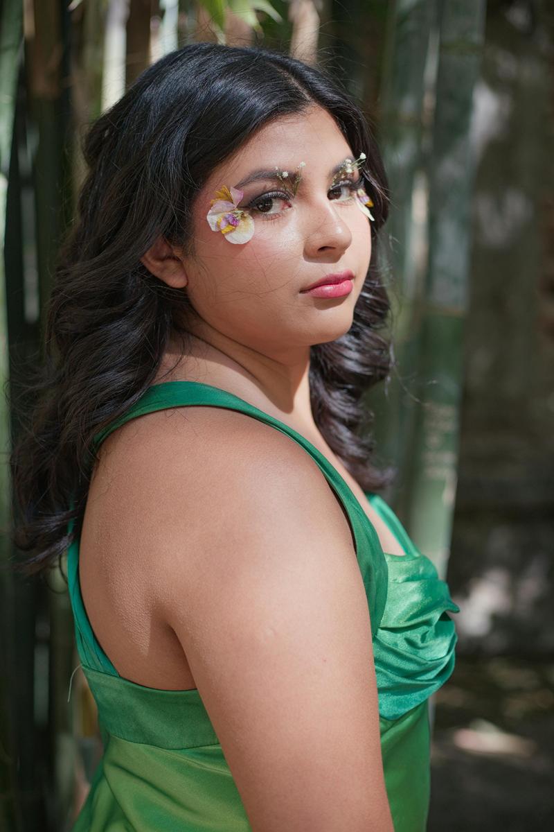 Green dress