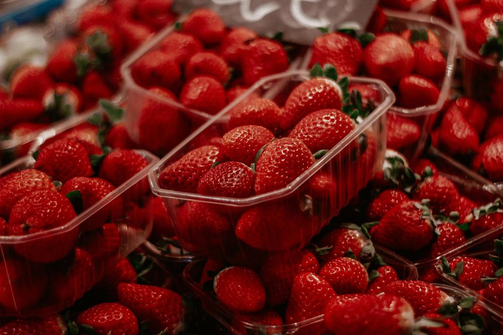 PVC strawberry stand
