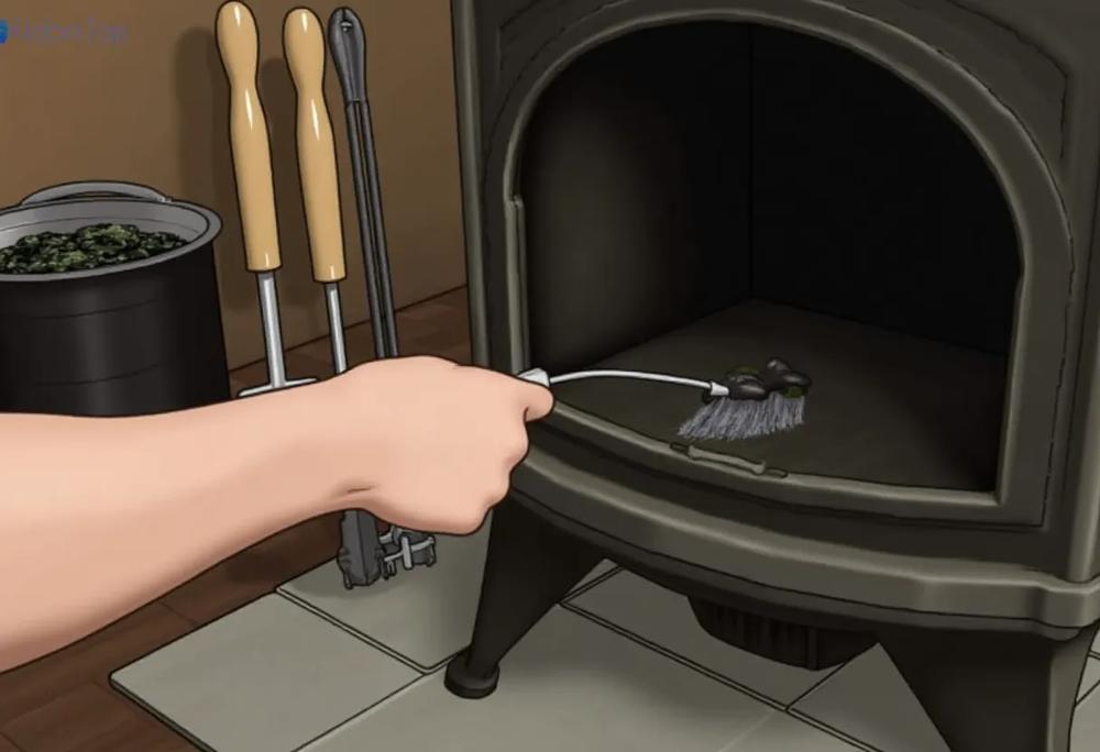 cleaning stove