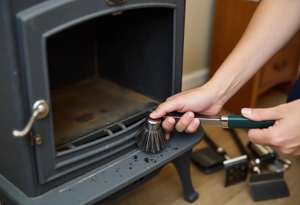 cleaning stove