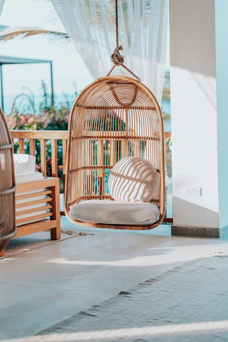 cozy balcony