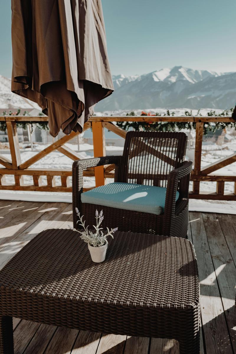 cozy balcony