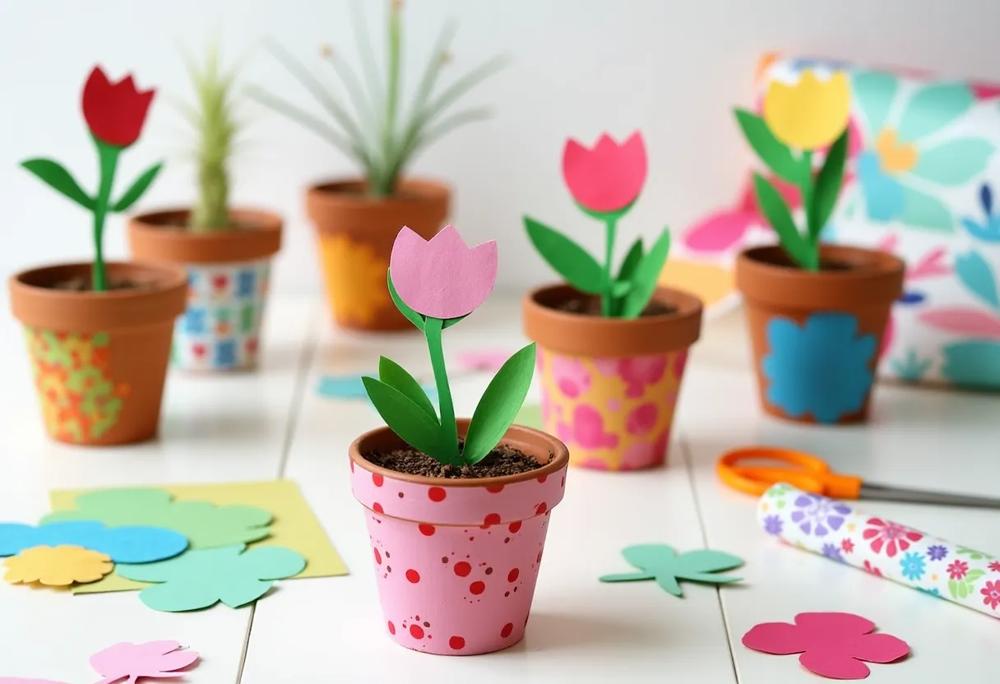 decorative flower pots