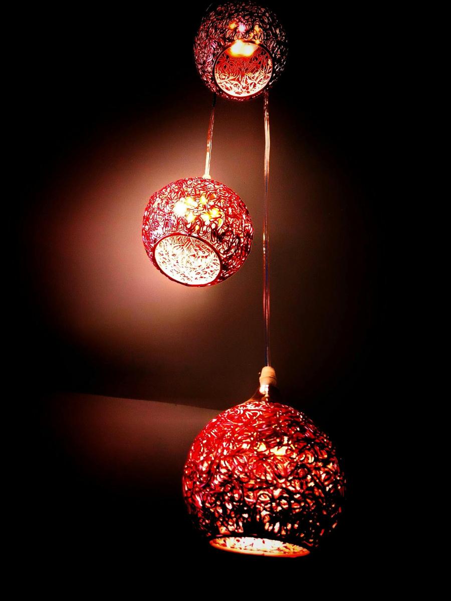 metal lanterns