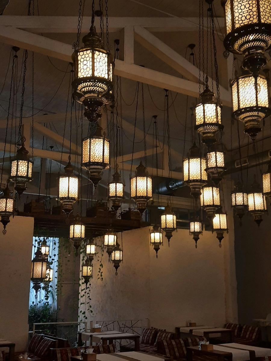 metal lanterns
